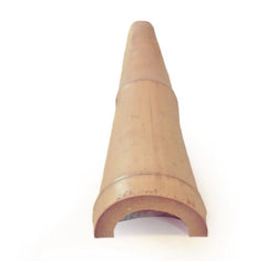 Halfronde Bamboepaal Naturel 6-8cm 200cm